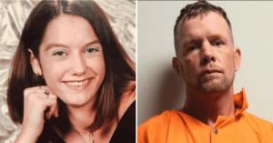 David Anthony Burns (R) is facing a second-degree murder charge in the 2004 death of Courtney Coco (L) (Alexandria Police Department, Rapides Parish Sheriff's Office)