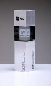 AVG Top Rated Security Product Trophy 2020