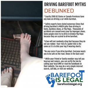 Barefoot Is Legal created a meme that reached over 50 million views over the past several years.