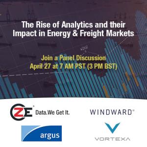 A joint panel discussion with ZE, Argus Media, Vortexa and Windward