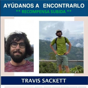 Missing Person Travis Sackett