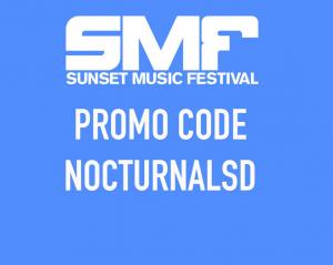 The SMF 2021 Promo Code is "Nocturnalsd"