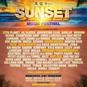 Sunset Music Festival Promo Code - SMF Promo Code 2021 lineup