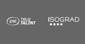PSI True Talent logo, Isograd logo