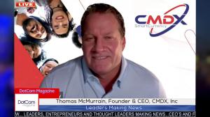 Thomas McMurrain, Digital Currency and Bankless Banking Expert, Founder & CEO of CMDX, Inc Agency Zoom Interviewed