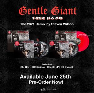 Gentle Giant - Free Hand Steven Wilson Remix Packshot