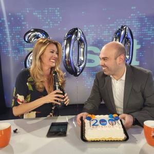 Nikki Noya and Bobby Laurie, hosts of The Jet Set, celebrate 200 shows.