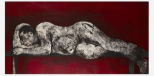 William Kentridge (South African, b. 1955) Sleeper Red from Sleeper Series