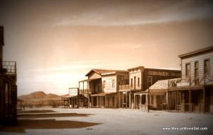 Film Set for the Movie Tombstone