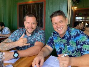 Aloha Junk Man Matt and Luke Honolulu