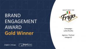 Brand Engagement Award Gold Winner Hangar12