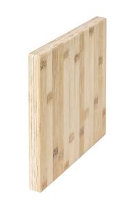 Detailed view of the BamCore bamboo-wood structural framing wall.