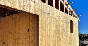 BamCore Gen 3 stud-less framing solution reduces over 80% of studs, headers and posts.