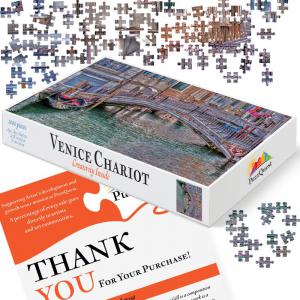 Venice Chariot 1000-piece Jigsaw Puzzle Box