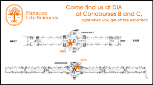 Panacea's two kiosk locations in DIA.