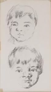 Study of the artist’s child by Paul Cezanne 