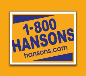 1 800 HANSONS Logo