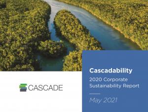 cover page of Cascade Environmental's 2020 Corporate Sustainability Report