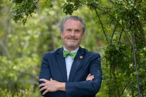 Photo of Dr. Kenneth R. White, new Nursing Dean. Photo: Dan Addison.