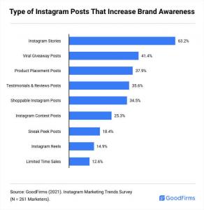 Types of Instagram Posts for Brand Awareness_GoodFirms