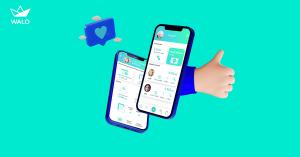 WALO, it's two apps in one! Parents and kids each have access to their own personalized WALO experience.