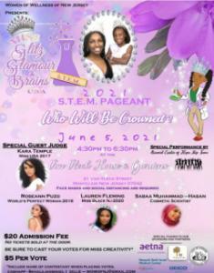 Women of Wellness of New Jersey's Annual Miss Glitz, Glamour & Brains USA in S.T.E.M.
