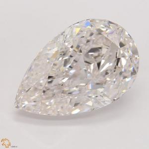 6.29 ct, Natural Faint Pink Color, IF, TYPE IIA Pear cut Diamond (GIA Graded), Appraised Value: $1,000,000