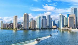 Downtown Miami has become a global destination for corporations and retailers