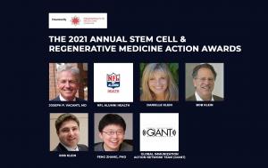 2021 Stem Cell & Regenerative Medicine Action Award Honorees.
