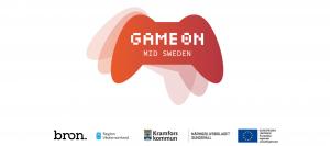 Game ON Mid Sweden showing console controller with text