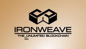 IronWeave blockchain logo and tagline