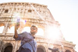 Matthew Keezer in Rome