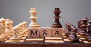Mergers and acquisitions are pieces on a chess board.