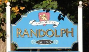 Randolph town sign