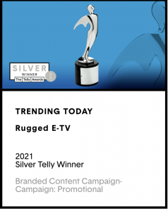2021 Telly Award Silver for Trending Today