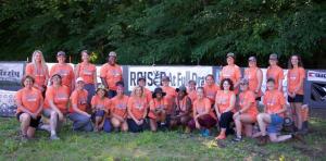 Raised at Full Draw Group picture on bow hunting target practice range