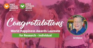 Ed Diener - World Happiness Awards 2021