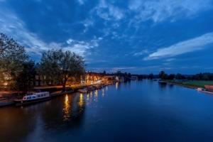 The river Thames in Henley , Oxfordshire UK