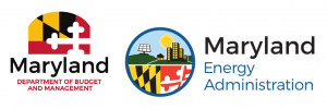 Maryland Department of Budget and Management (DBM) and Maryland Energy Administration (MEA) logos