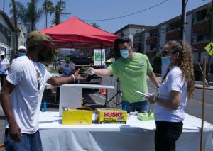 Cash-for-Trash was originated by a local entrepreneur to give those down on their luck a way to earn some cash by cleaning up the neighborhood.