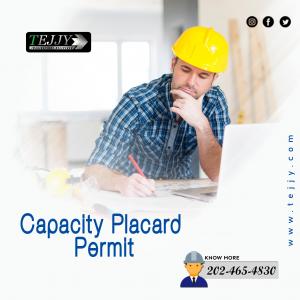 Capacity Placard Permit Services from Tejjy Inc.