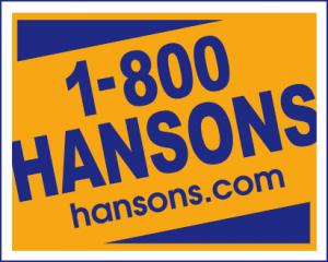 1 800 HANSONS Logo