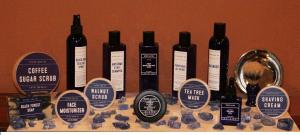 Men's grooming products from head to toe.