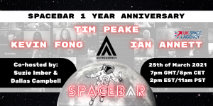SpaceBar, AstroAgency's Virtual Fortnightly Networking Event