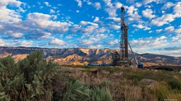 Drilling Rig in the Piceance Basin