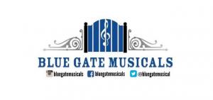 Blue Gate Musicals logo creator of original Broadway-styled family musicals