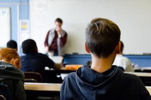 Young children in school setting