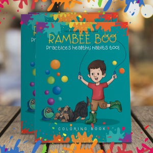 Rambee Boo practices healthy habits too!