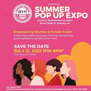 Positive Women United Presents: 1st Annual Summer Pop Up Expo