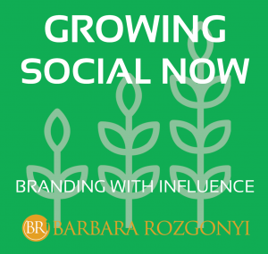 Growing Social Now with Barbara rozgonyi Marketing Podcast Cover Art